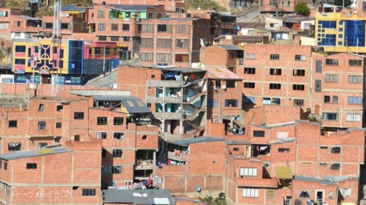Inmuebles en la ciudad de La Paz. Foto: Internet