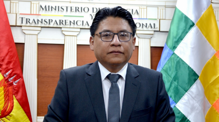 Ministro Iván Lima. Foto: Ministerio de Justicia