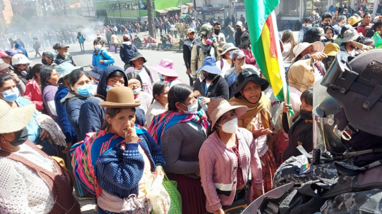 Conflicto de productores de coca en Villa Fátima y Villa el Carmen. Foto: ANF