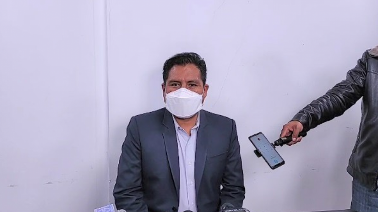 El ministro de Salud, Jeyson Auza. Foto: Captura de pantalla