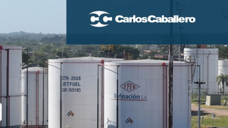La empresa Carlos Caballero ostenta trabajos con YPFB en su sitio web. Foto: carloscaballerosrl.com