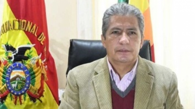Ministro de Defensa, Edmundo Novillo. Foto: Defensa