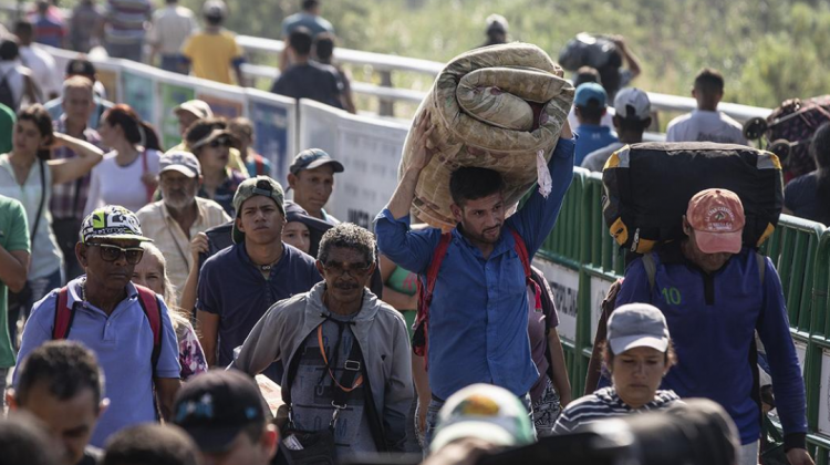 Migrantes venezolanos.   Foto: ACNUR
