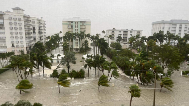 'Ian' tocó tierra el miércoles en Florida como un huracán de categoría cuatro, con rachas de viento de hasta 240 kilómetros por hora.