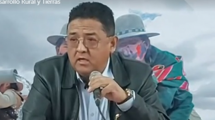 Ministro Gonzales. Foto: Captura video