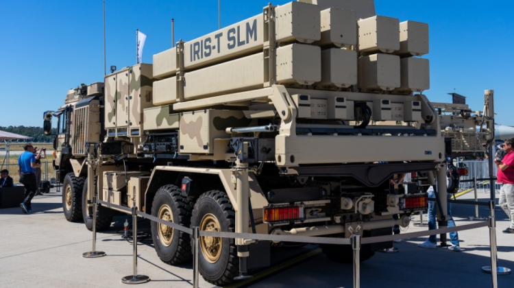 Los sistemas Iris-T, capaces de proteger ciudades ante ataques aéreos.