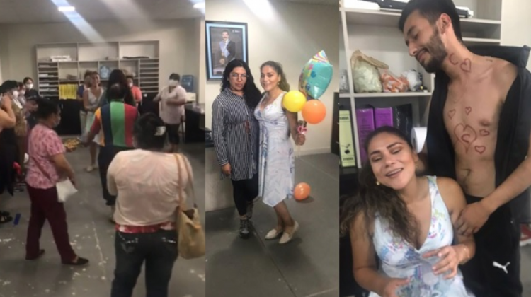 Fotos que respaldan la denuncia por uso indebido de bienes del Estado e incumplimiento de deberes. Foto: RRSS