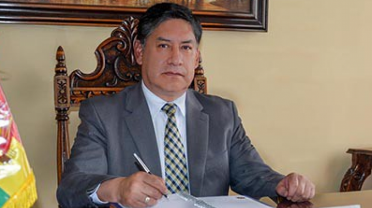 Fiscal general del Estado, Juan Lanchipa. Foto: FGE