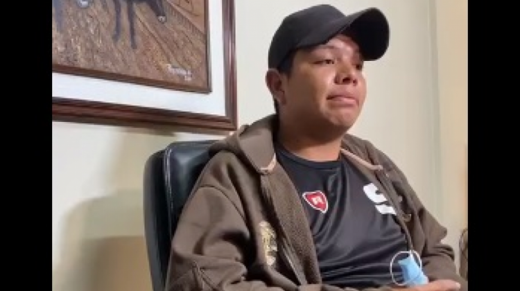 El hijo de Julio Taborga contó cómo se movilizaron contra el paro cívico en Puerto Quijarro. Foto: Video