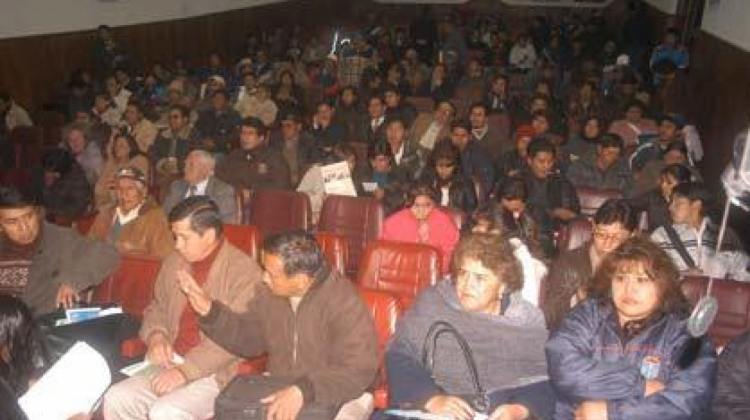 Asamblea de la Orureñidad. Foto: La Patria