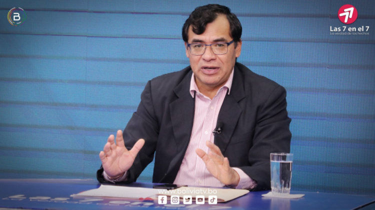 Presidente de la Cámara de Diputados. Foto: Bolivia Tv