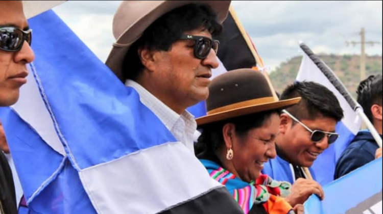 Evo Morales Se postuló como candidato a senador por Cochabamba. Foto: Internet