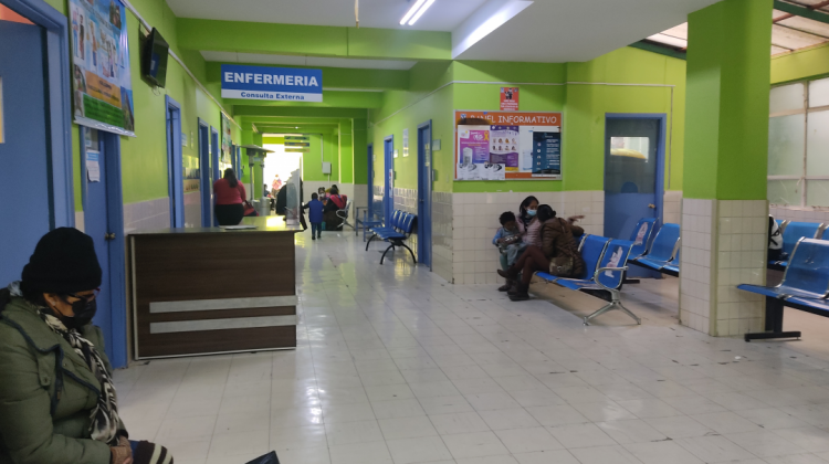 El área de consultas del hospital del Niño. Foto: ANF