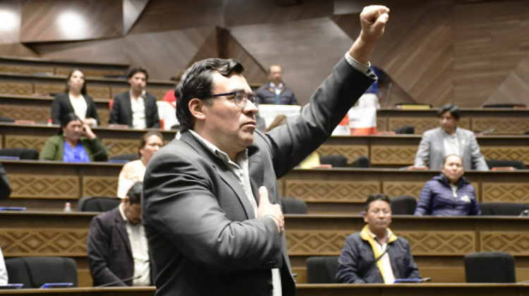 Jerges Mercado, presidente de la Cámara de Diputados. Foto: Prensa Diputados.