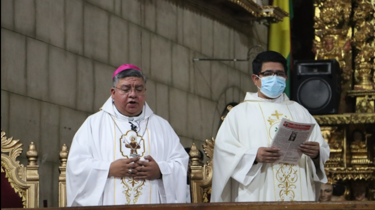 Monseñor Giovani Arana, obispo de El Alto y Secretario General de la CEB. Foto: CEB
