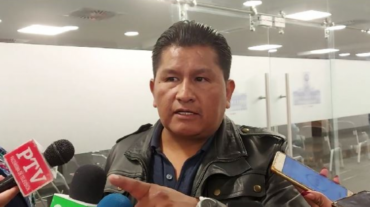 Juan José Huanca, diputado del MAS. Foto: ANF.