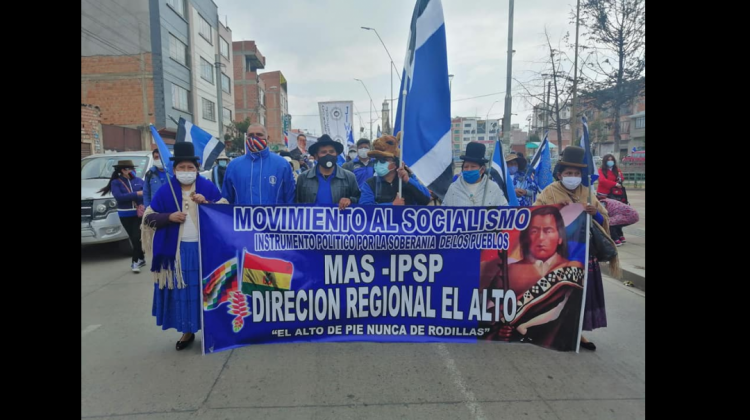 Foto archivo: Dirección Nacional MAS IPSP Bolivia