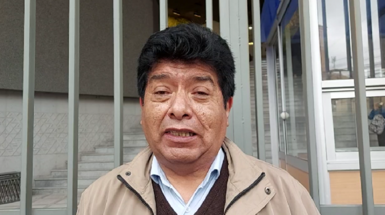 Ramiro Venegas, diputado del MAS. Foto y video: ANF.