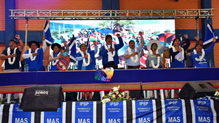 Ampliado del MAS en Cochabamba. Foto: RKC