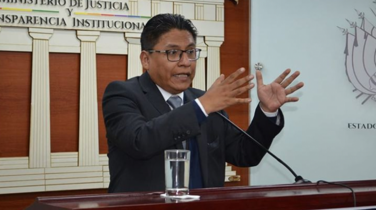 Iván Lima. Foto: Ministerio de Justicia