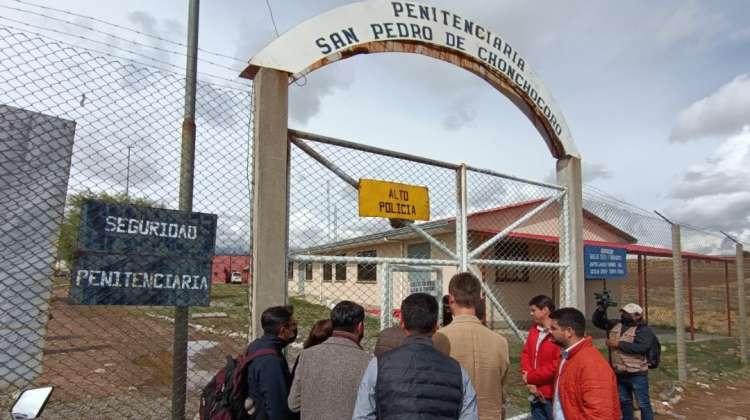 La cárcel de Chonchocoro donde está recluido el gobernador Luis Fernando Camacho. Foto: Redes Sociales