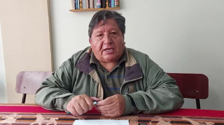 Manuel Morales, representante del Conade. Foto: ANF.
