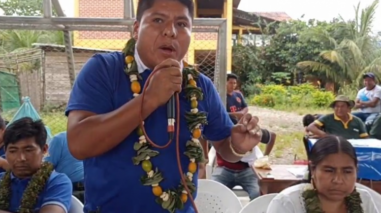 Senador del MAS, Leonardo Loza. Foto: Captura de video.