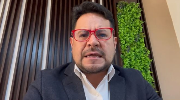 El diputado de CC, Marcelo Pedraza. Foto: Captura de video.