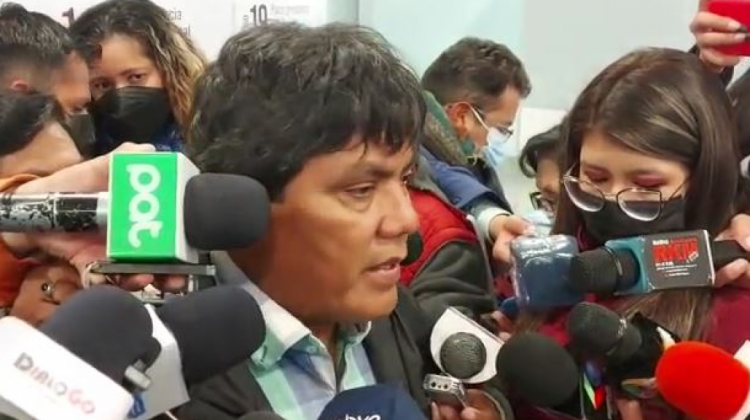 El diputado de la línea “evista” Héctor Arce. Foto: Captura de video.