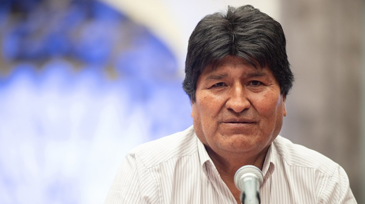 El expresidente Evo Morales. Foto: ABI