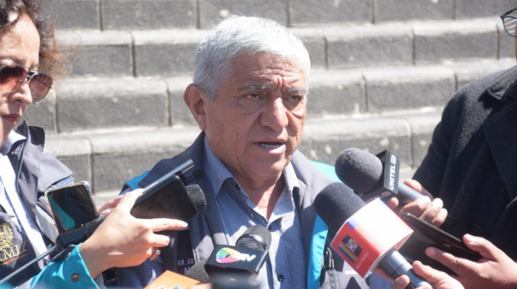 El alcalde Iván Arias. Foto: GAMLP