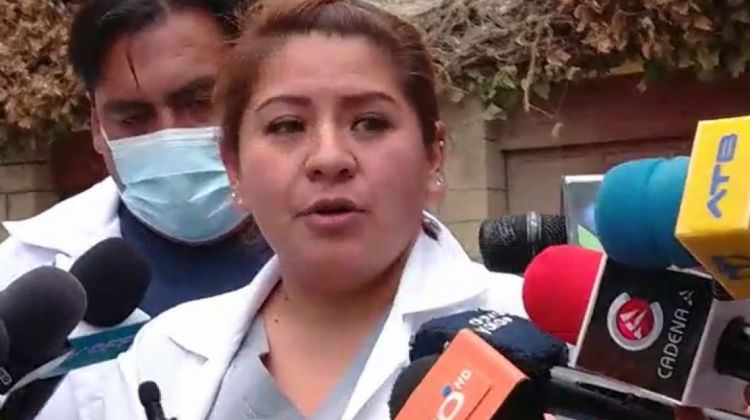 La encargada de Salud de Régimen Penitenciario, Mariana García. Foto: ANF