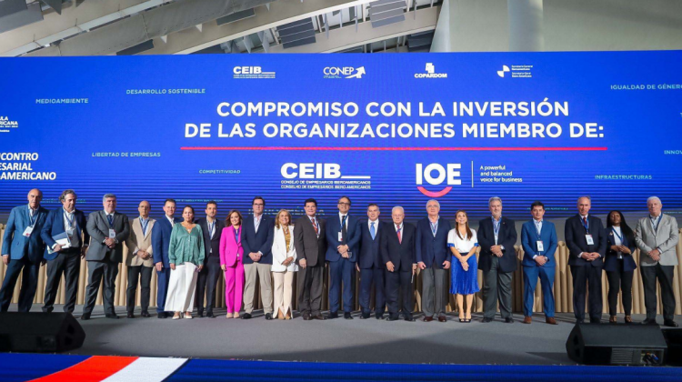 Consejo de Empresarios Iberoamericanos que se desarrolló en Santo Domingo