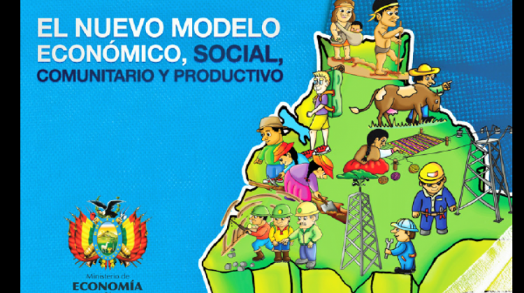 Imagen representativa del modelo económico del MAS. Foto: Archivo/Ministerio de Economía