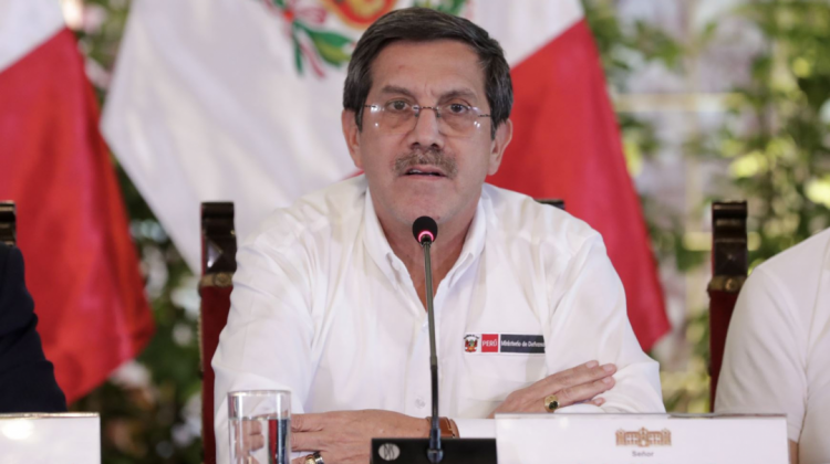 Ministro De Defensa De Perú Descarta Renunciar Al Cargo Sería Un Acto Irresponsable Y Cobarde