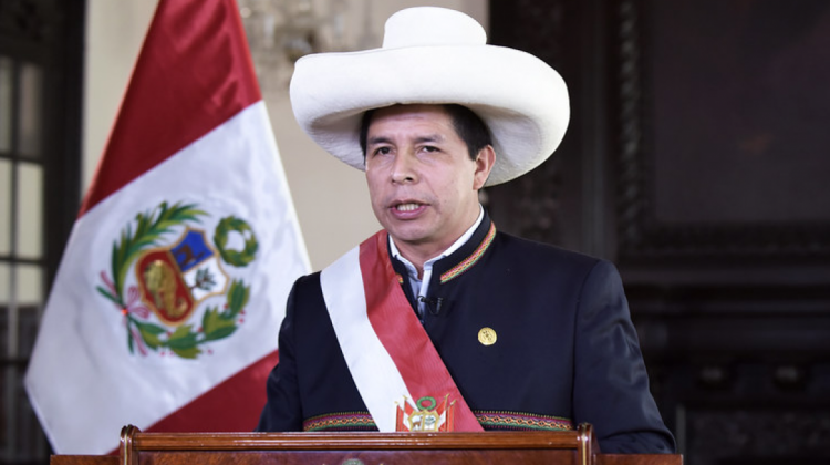 Pedro Castillo, presidente del Perú destituido