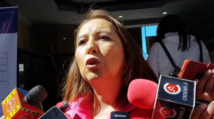 Susana Ríos, viceministra de Transparencia Institucional. Foto: ANF.
