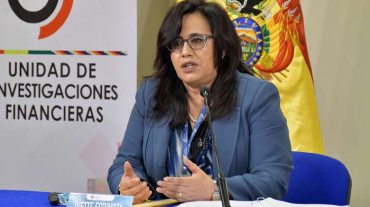 Ivette Espinoza, viceministra de Pensiones. Foto: ABI