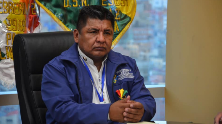 Juan Santos, ministro de Medio Ambiente y Agua. Foto: MMyA
