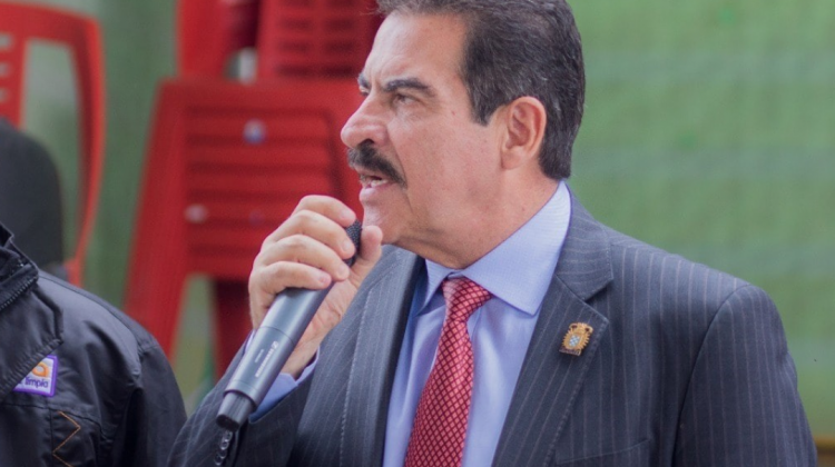 Alcalde Manfred Reyes Villa. Foto:ABI.