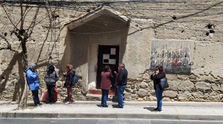 Puerta lateral del penal de San Pedro y de ingreso a Chonchocorito. Foto: ANF