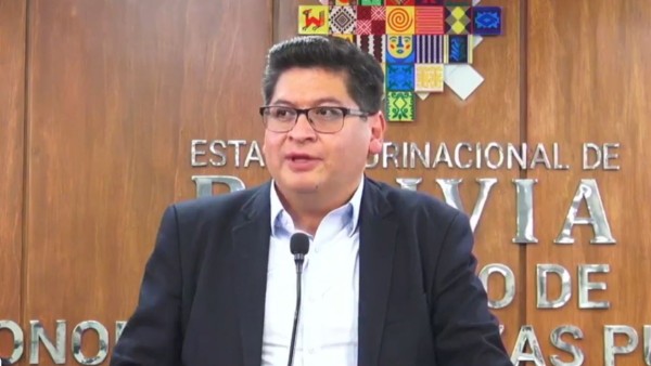 Ministro de Economía, Marcelo Montenegro. Foto: Captura video
