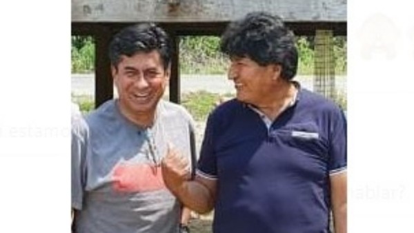 Ceballos y Morales. Foto: WA