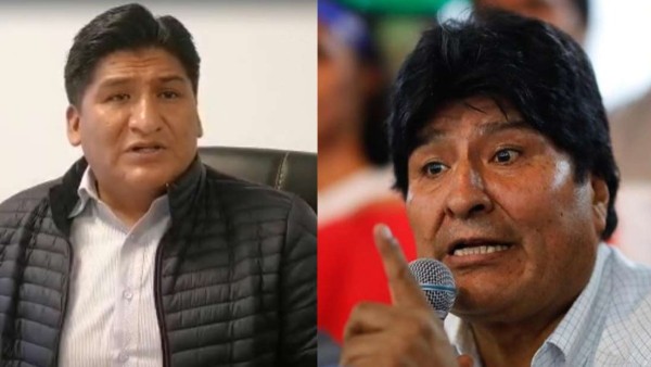 Composición: Andrés Flores y Evo Morales