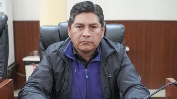 Gobernador interino de Potosí, Wilber Janko. Foto: ALD.