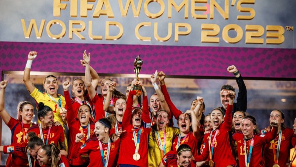 La selección femenina de España logró su primer título mundial.   Foto: @SEFutbolFem