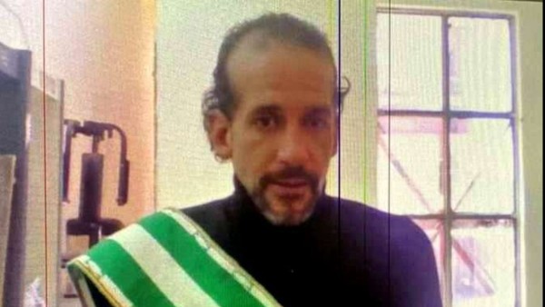 Luis Fernando Camacho recluido en el penal de Chonchocoro de La Paz. Foto: Captura de video.