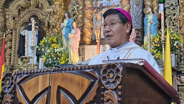 Obispo auxiliar de la Arquidiócesis de La Paz, monseñor Basilio Mamani. CEB