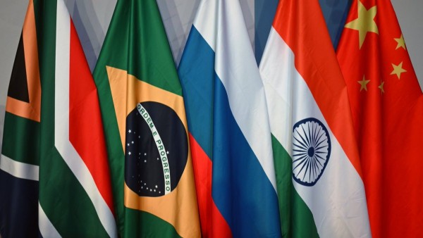 Países que participan de los BRICS.