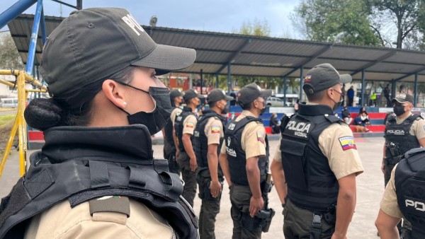 Agentes de la Policía de Ecuador.  Foto: Europa Press